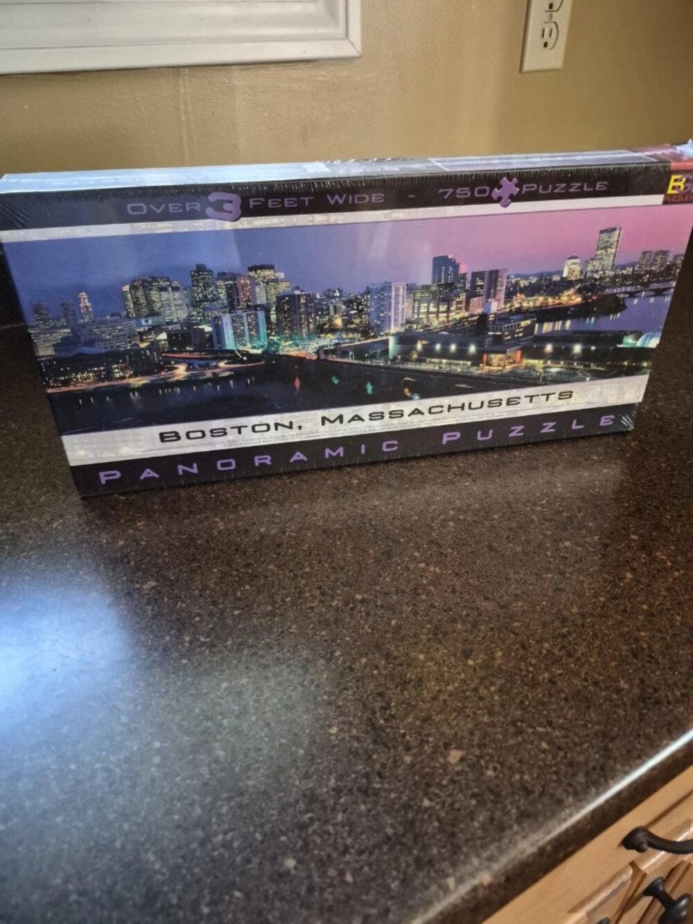 NEW/SEALED Buffalo Games Boston, Massachusetts 750 PC Panoramic Puzzle